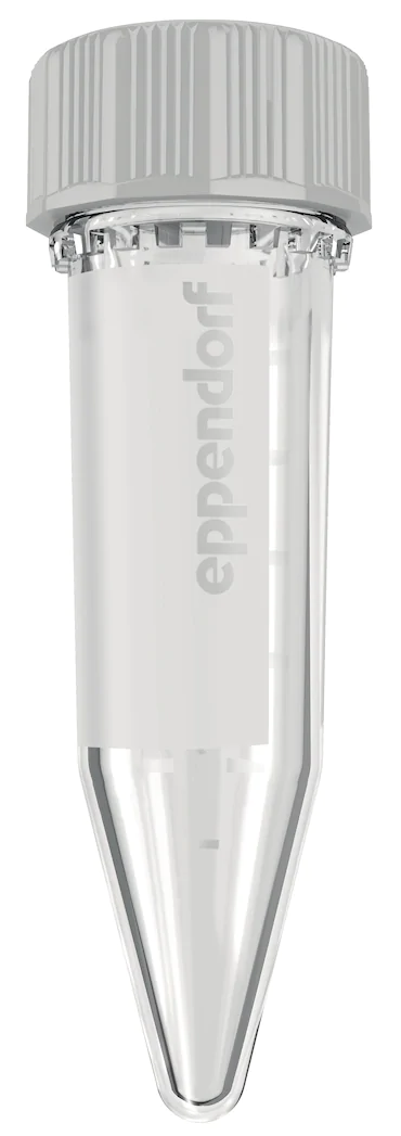艾本德Eppendorf Tubes? 5.0 mL 帶螺旋蓋 啟動套裝, 400 個離心管（2 盒， 每盒 2 包ｘ100 個），2 個離心管架（可放置 12 個離心管），白色；8 個通用轉子適配器